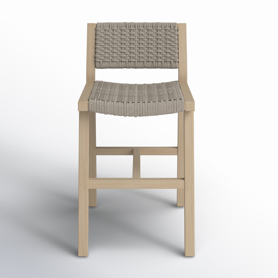 Shea 29" Teak Patio Bar Stool
